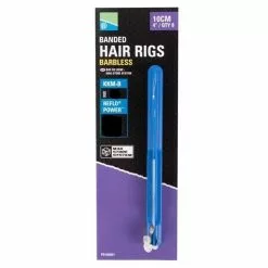 Preston Banded Hair Rig Barbless KKM-B Haak 14 0.19mm