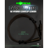 Korda Dark Matter Leader QC Hybrid Clip 40lb/1m Weed