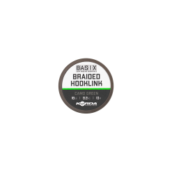 Korda Basix Braided Hooklink 18lb 10m