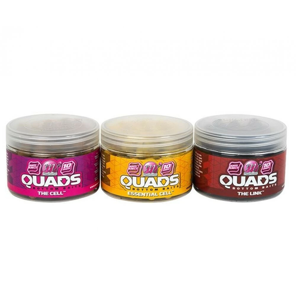Mainline Quads Bottom Hookbaits 150ml 10mm The Link 1 Mainline Quads Bottom Hookbaits 150ml 10mm The Link