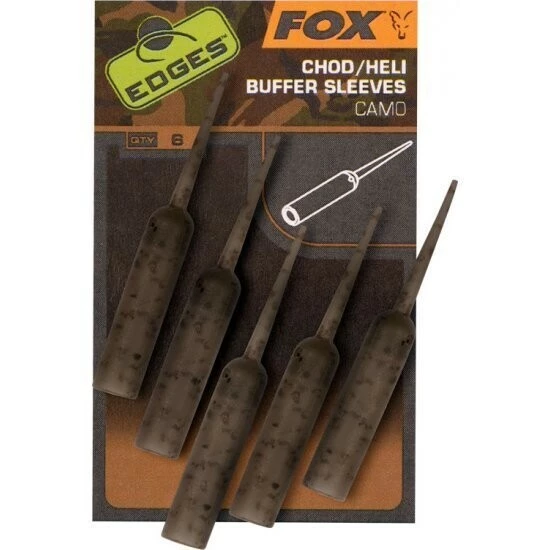 Fox Chod/Heli Buffer Sleeves - Camo 1 Fox Chod/Heli Buffer Sleeves - Camo