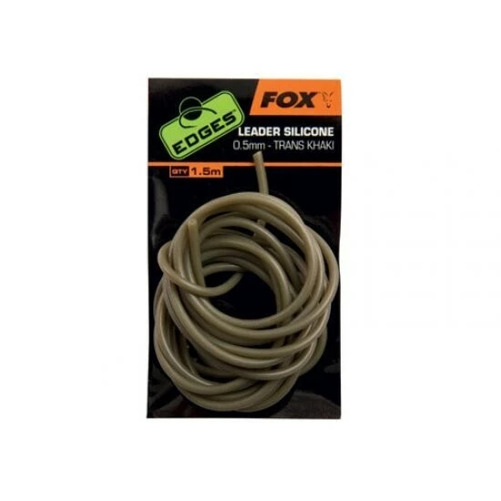 Fox Leader Silicone 0.5mm - Trans Khaki 1 Fox Leader Silicone 0.5mm - Trans Khaki