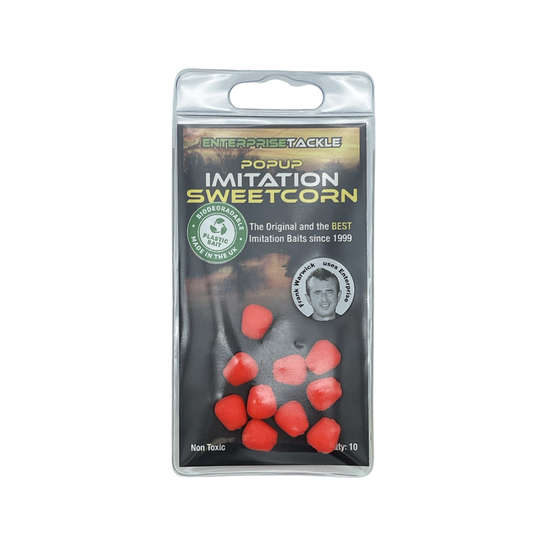 Enterprise Tackle Imitation Sweetcorn - Pop-up Fluoro Red 1 Enterprise Tackle Imitation Sweetcorn - Pop-up Fluoro Red
