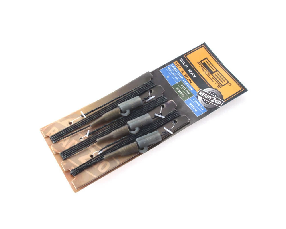 PB Products Hit & Run Lead Clip Leader - Weed 1 PB Products Hit & Run Lead Clip Leader - Weed