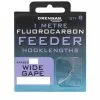 Drennan Fluorocarbon Feeder Hooklengths Wide Gape 100cm