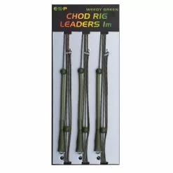 ESP Chod Rig Leaders - Weedy Green 1m