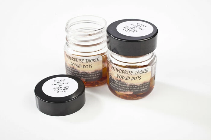 Enterprise Tackle Pop-up Pots Mini Tigernut In Tigernut Flavour 1 Enterprise Tackle Pop-up Pots Mini Tigernut In Tigernut Flavour