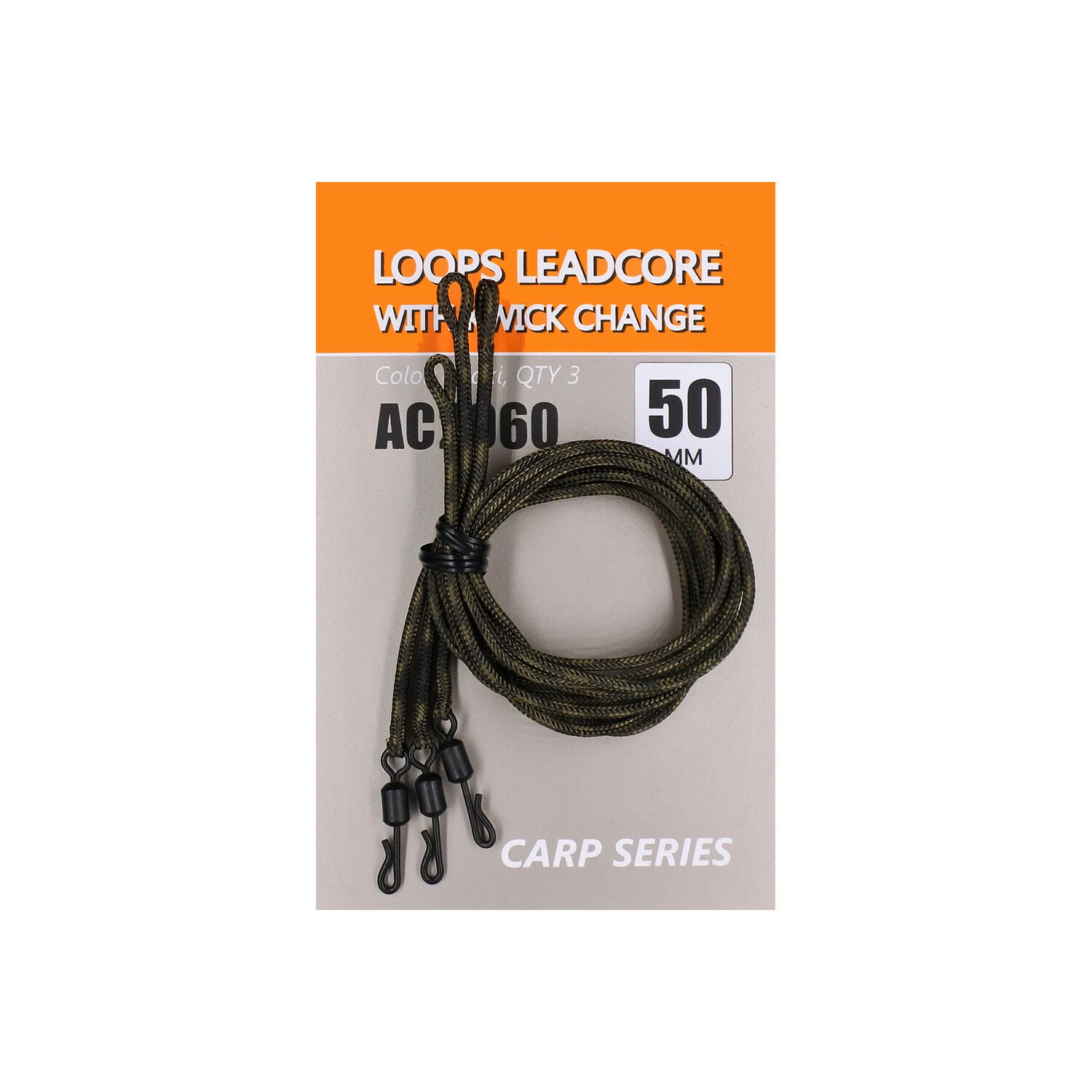 Life Orange Loops Leadcore With Quick Change 1 Life Orange Loops Leadcore With Quick Change