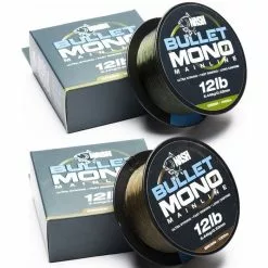 Nash Bullet Mono 12lb 1000m Brown