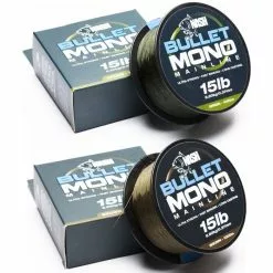 Nash Bullet Mono 15lb 1000m Brown