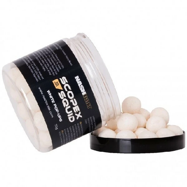 Nash Scopex Squid Pop Ups White 20mm (75g) 1 Nash Scopex Squid Pop Ups White 20mm (75g)