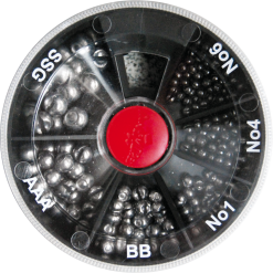 Carp Zoom Dinsmores Soft Lead Shots - 6 Compartimenten