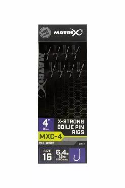 Matrix X-Strong Boilie Pin Rigs - MCX-4/Maat 12