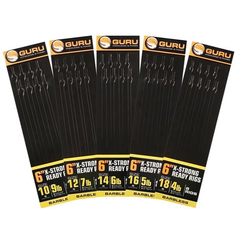 Guru XS Carp Pole Rig - Haak 16/0.15mm/15cm 1 Guru XS Carp Pole Rig - Haak 16/0.15mm/15cm