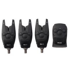 Prologic BAT+ Bite Alarm Set 3+1 - Rood/groen/blauw