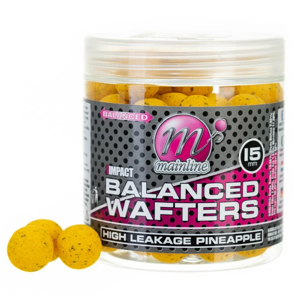 Mainline High Impact Balanced Wafters High Leakage Pineapple - 15mm 1 Mainline High Impact Balanced Wafters High Leakage Pineapple - 15mm